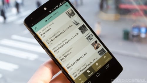 Field Trip screenshot - Image from androidcentral.com