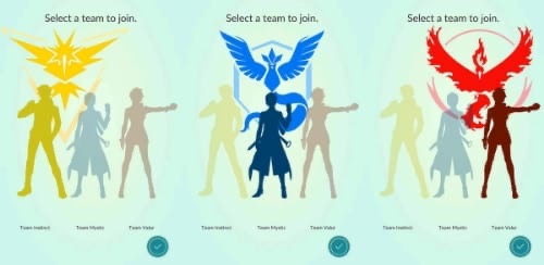 Pokémon team selection screenshots - Image from androidcentral.com